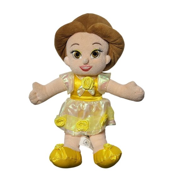 Disney Parks Princess Belle Baby Doll Plush Beauty and the Beast Movie Toy - Picture 1 of 8